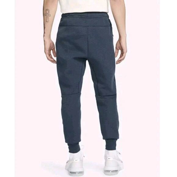 Nike Sportswear Tech Fleece Joggers FB8002-473 Dark Obsidian Men’s Size XL - Picture 2 of 10